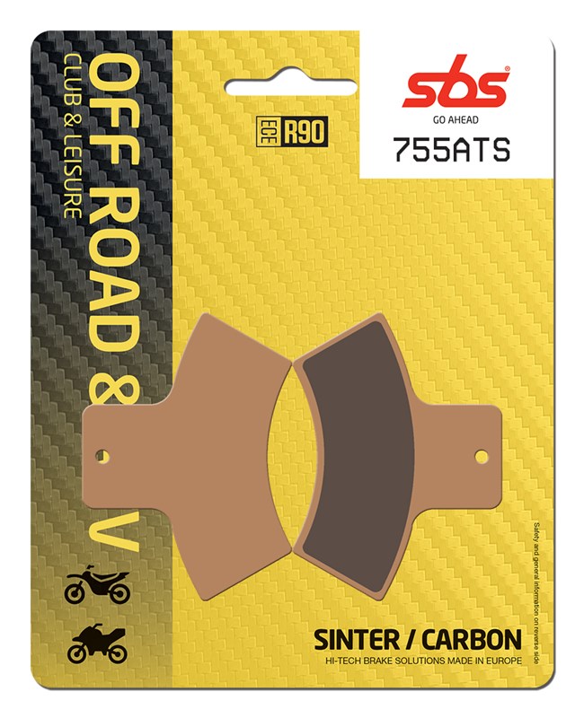 SBS brake pads KH270 OFF-ROAD sinteredcolour gold polaris old models (755ATS)